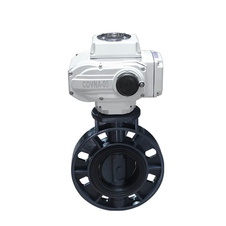 HK60-D-P PVC Motorized Butterfly Valve